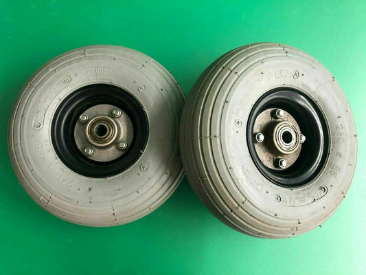 Pneumatic Front Wheels Assembly for Shoprider Scooters #F397
