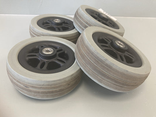Set of 4 Caster Wheels for Pride Jazzy 614 / 614 HD Power Wheelchair #L180
