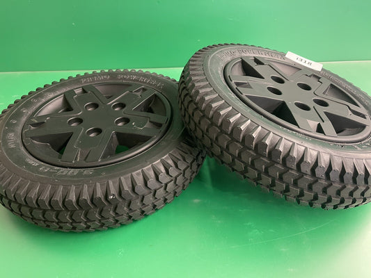 Drive Wheel Assembly for Quantum 4Front & Edge 3 Powerchairs -FULL TREAD* #i318