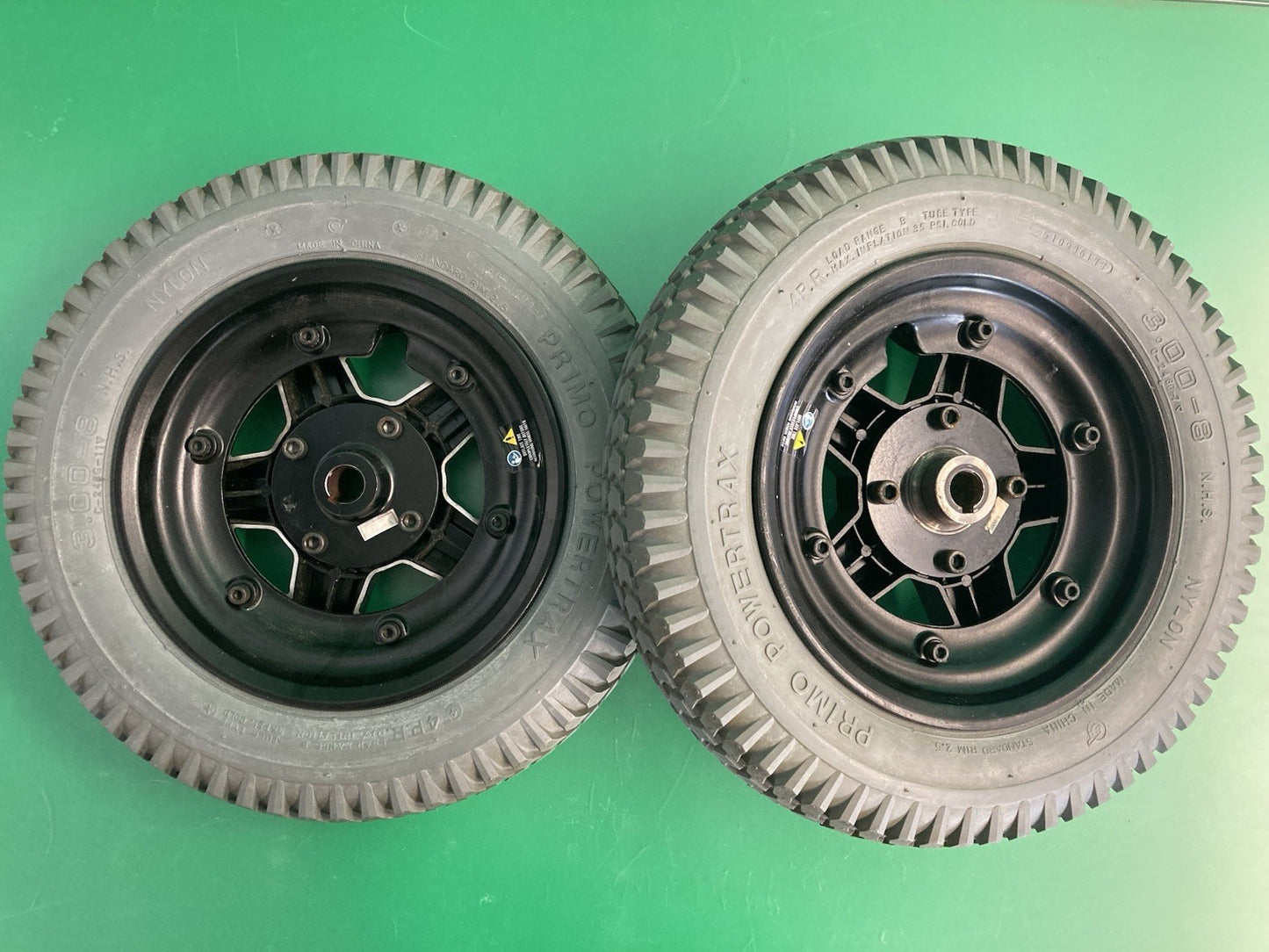 14"x3" Solid Drive Wheels for Pride Jazzy 614 / 614 HD Power Wheelchairs #L057
