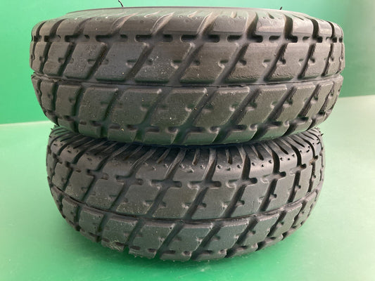 Dark Gray Drive Wheel Assembly for the Jazzy & Quantum J6 Wheelchair #K405