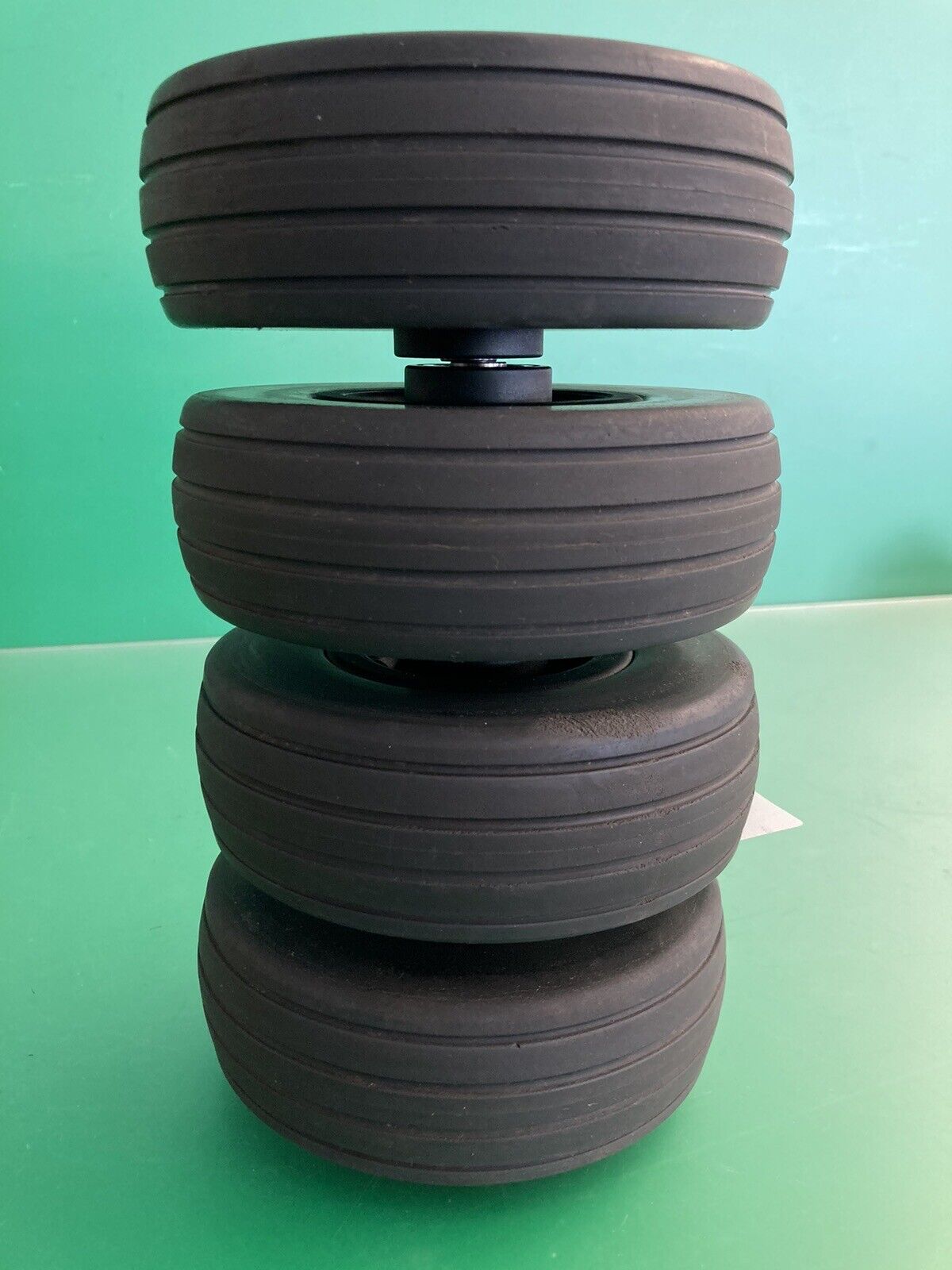 6"x2" Front & Rear Caster Wheel for Quantum Q6 Edge 2.0 & Q6 Edge 3 #J412