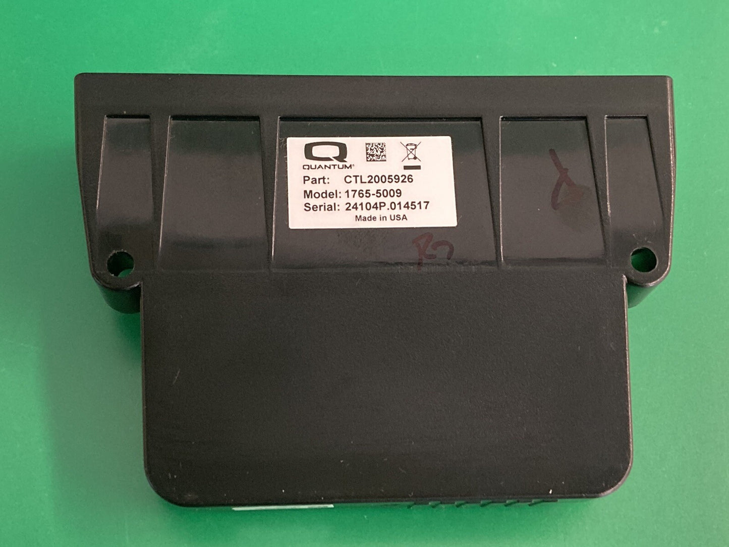 Quantum Seating Control Module 1765-5009 CTL2005926 3 Function Programming #K727