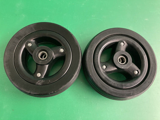 Set of 2 Caster Wheel Assembly for the Quickie Q700m QM710 Wheelchair #K436