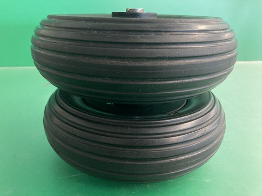 Set of 2 Caster Wheel Assembly for the Quickie Q500M Q300M Wheelchair #K508