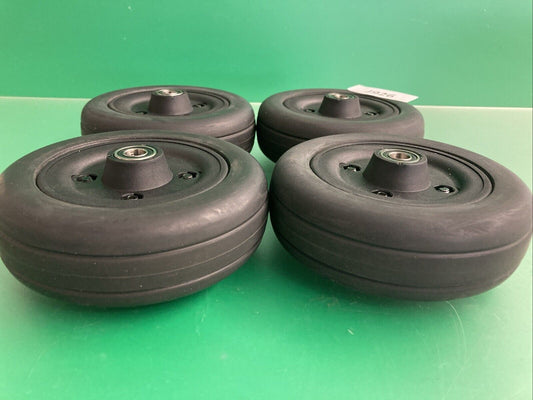 Set of 4 Caster Wheel Assembly for the Invacare TDX SP II Power Wheelchair #J926