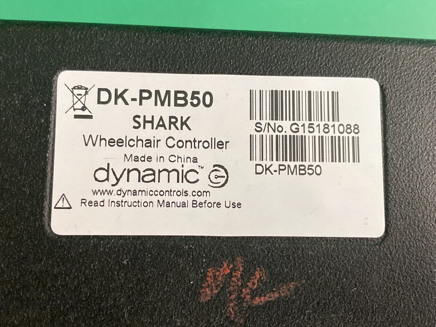 Dynamic DK-PMB50 Wheelchair Control Module - JAZZY 600 ES Power Wheelchair #K777