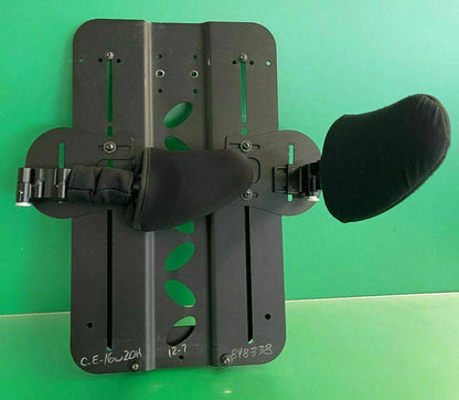 Quantum Back w/ Swing-A-Way Thoracic Lateral Supports w/ Mount Brackets #F603