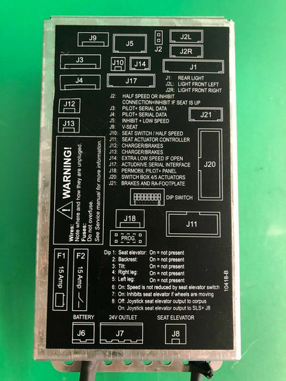 Advanced Seat Controller for Permobil Chairman 2K Power Wheelchair  #G605