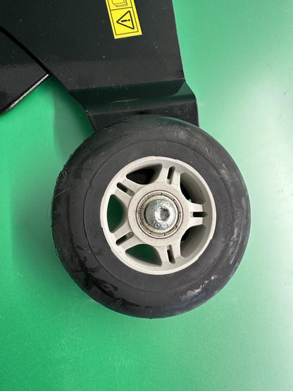 Anti-Tip Wheels & Tie Down Assembly for Permobil C300 Power Wheelchair  #H815