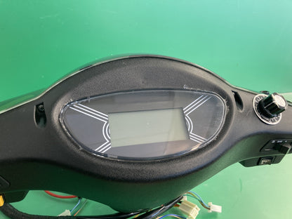 Dash Display / Top Console Assy w/ Wiring for E-Wheels EW-36 Scooter #K519