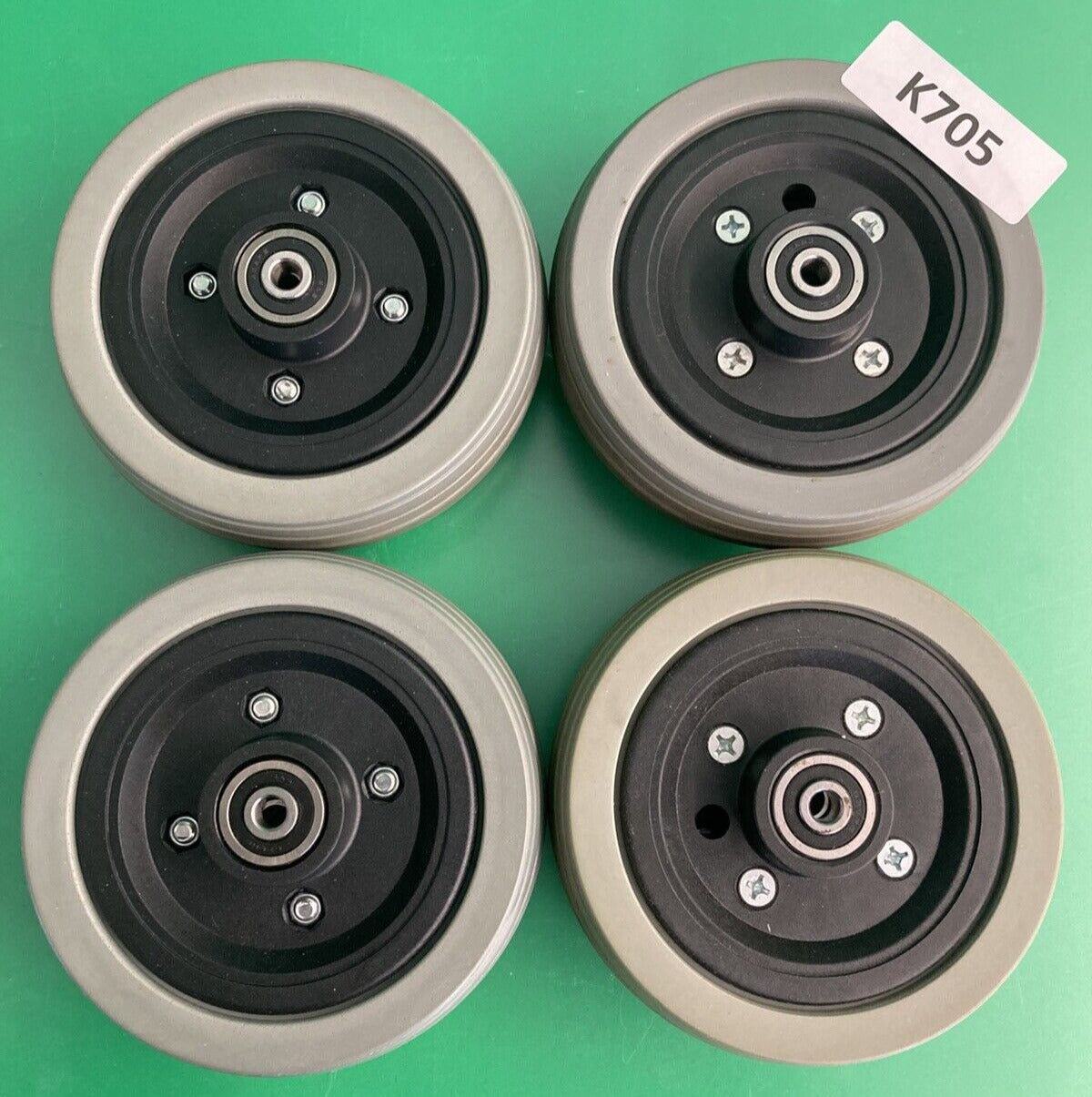 6"x2" Caster Wheels for Jazzy Select & Quantum 6000z Power Wheelchairs #K705