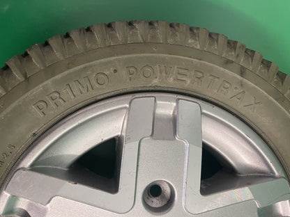 14"x3" (3.00-8) Flat Free Drive Wheel Assembly for Quantum Q6 Edge & Rival #i096