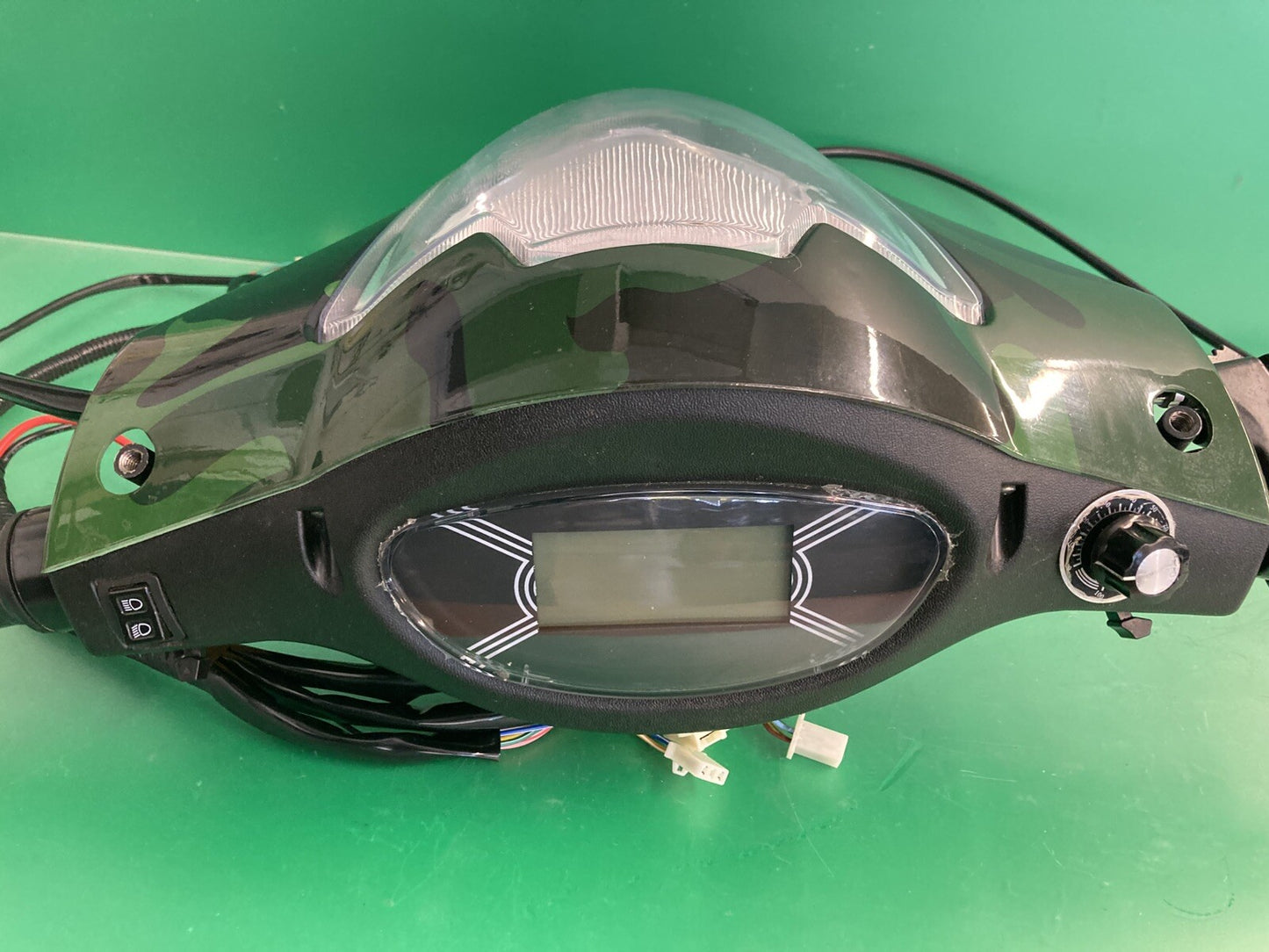 Dash Display / Top Console Assy w/ Wiring for E-Wheels EW-36 Scooter #K519