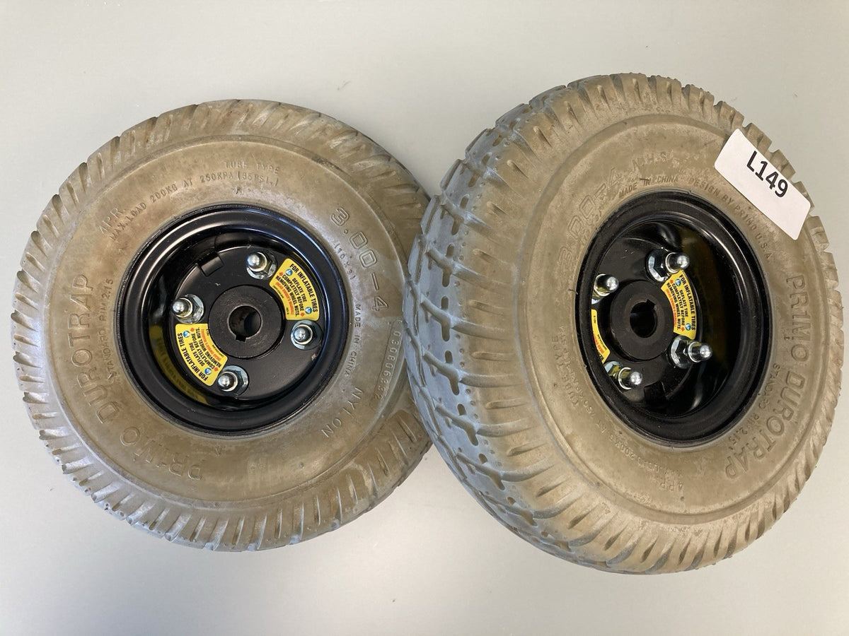 Set of 2 Drive Wheels for Pride Jazzy Select Power Wheelchairs #L149