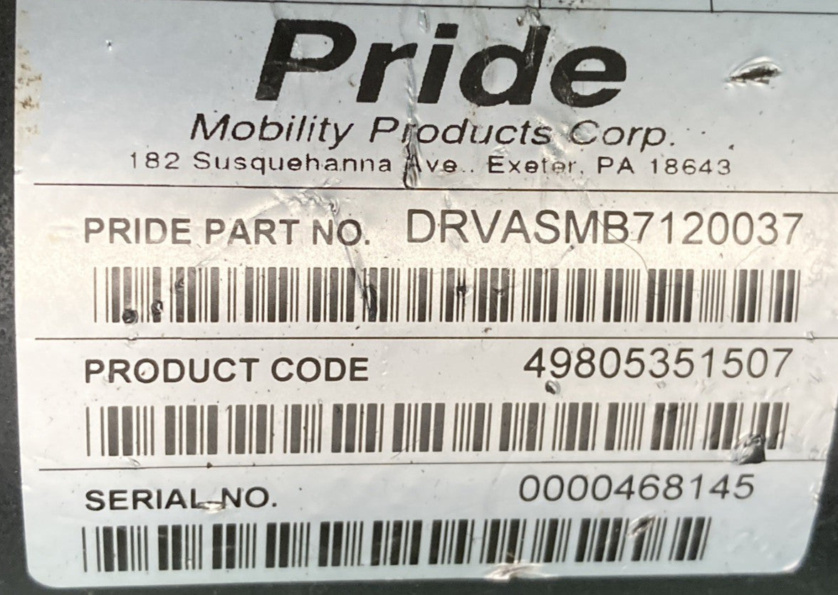 Motors for Pride Jazzy 600es Wheelchair DRVASMB7120036 - DRVASMB7120037 #K774