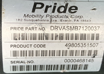 Motors for Pride Jazzy 600es Wheelchair DRVASMB7120036 - DRVASMB7120037 #K774