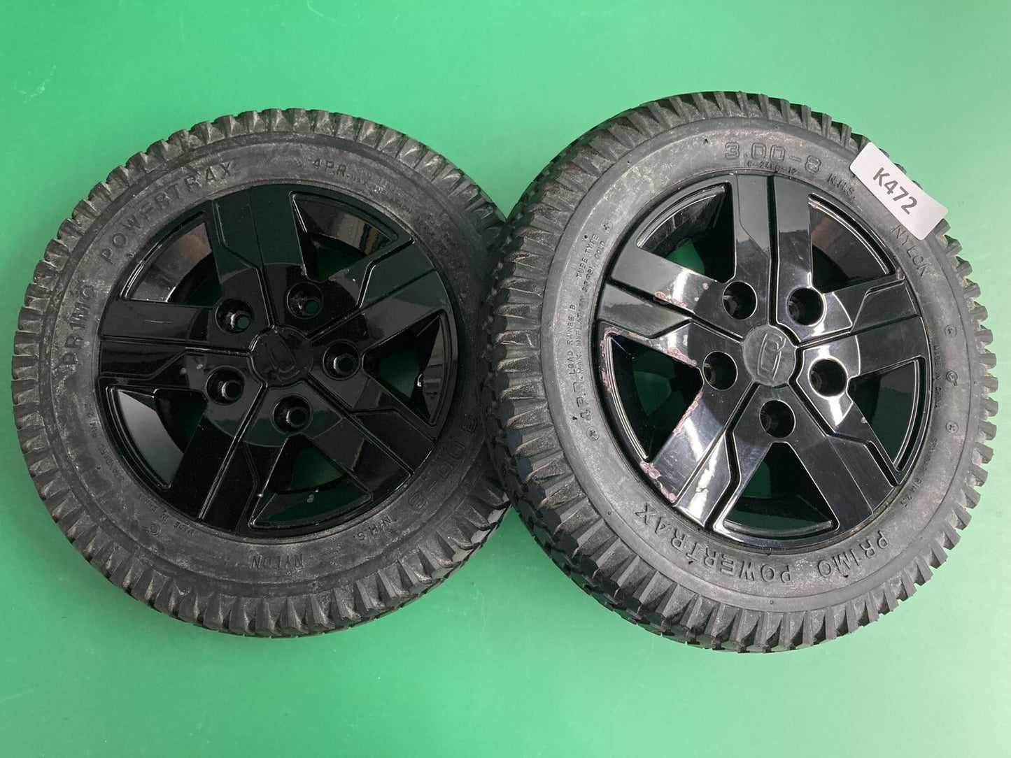 Drive Wheel Assembly for Quantum 4Front & Edge 3 Powerchairs -FULL TREAD* #K472