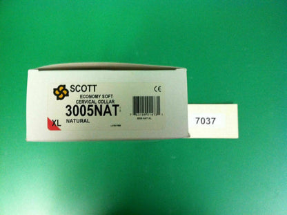 Scott Economy Soft Cervical Collar Natural (Extra Large)(3005) #7037
