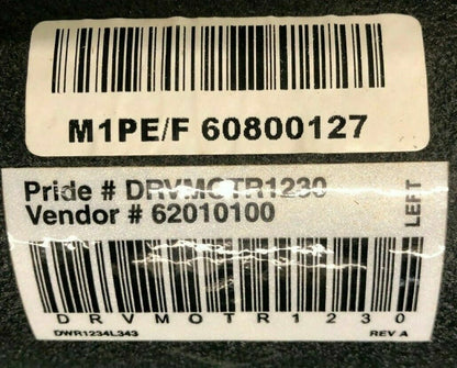 Left & Right Motors Pride Jazzy 1107 Powerchair DRVMOTR1230/DRVMOTR1231  #G893