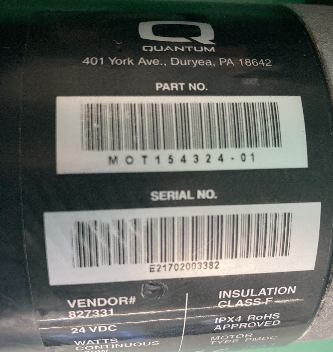 Left & Right Motors for Quantum Q6 Edge 2.0 - MOT154323-01 - MOT154324-01  #i979