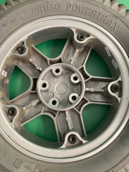 14"x3" 3.00-8 Drive Wheels for the Invacare TDX SP Power Wheelchair #K353