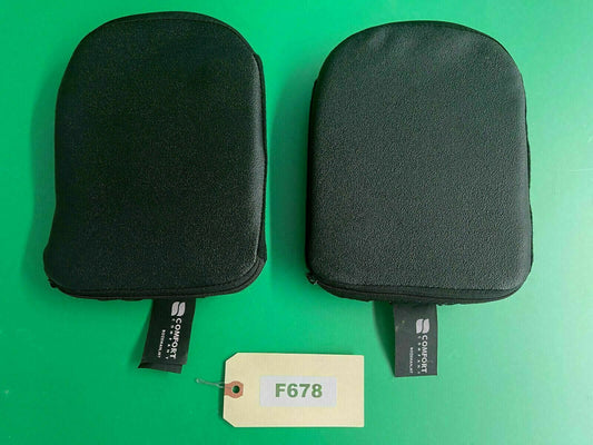 2 Comfort Company Foot Pad Cushions for Wheelchair 7" W x 10" L FTS-BTM #F678