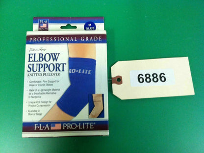 FLA Pro Lite Professional Grade Elbow Support Knitted Pullover Size: Med #6886