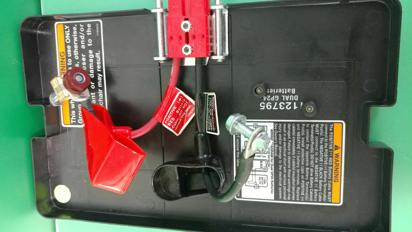 Battery Wiring Harness & Cover Invacare Arrow Power Wheelchair  #9866
