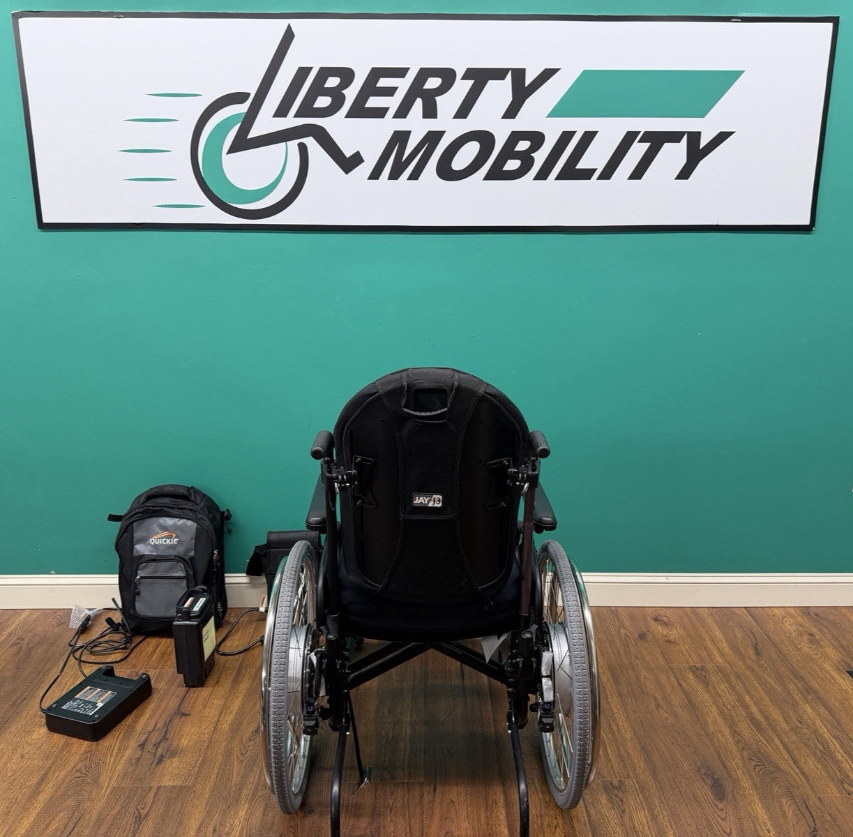2024 Quickie 2 Wheelchair with Yamaha 24"x1 3/8" Power Assist Xtender Wheels
