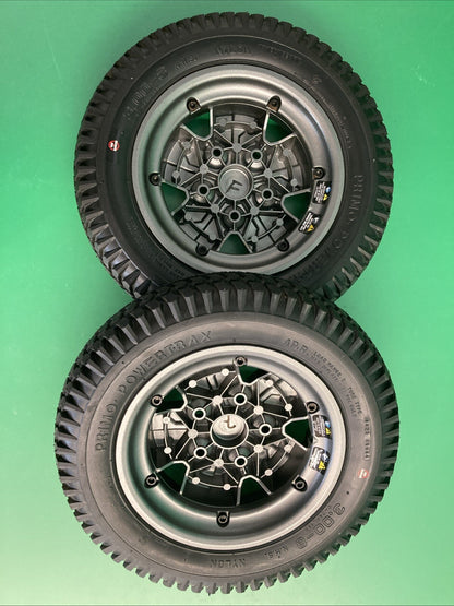 14"x3" Drive Wheels w/ Titanium Rim for Quantum Edge 2.0 Wheelchair #K555