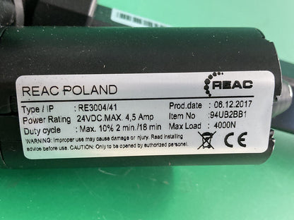 Recline Actuator Model: ACT8120001 for Quantum Power wheelchairs #J319
