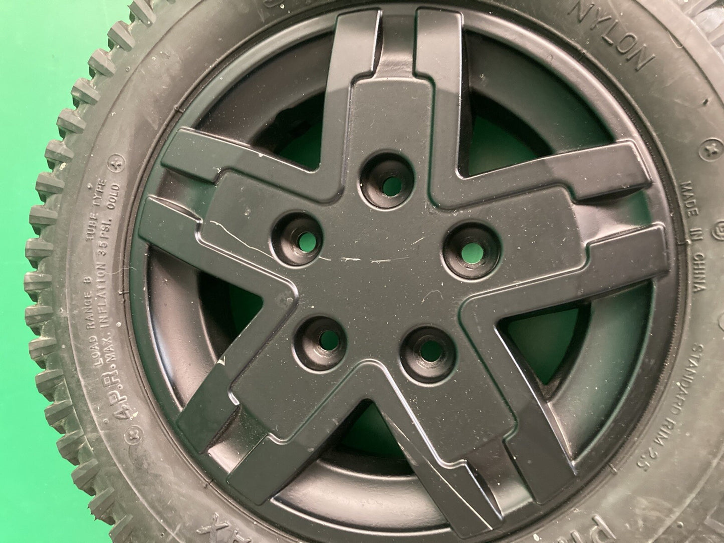 Drive Wheel Assembly for Quantum 4Front & Edge 3 Powerchairs -FULL TREAD* #K331