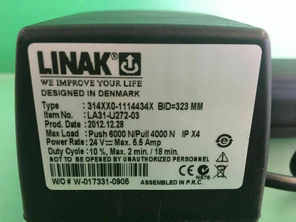 Tilt Actuator for Pride / Quantum Powerchair Linak model # LA31-U272-03 #C791