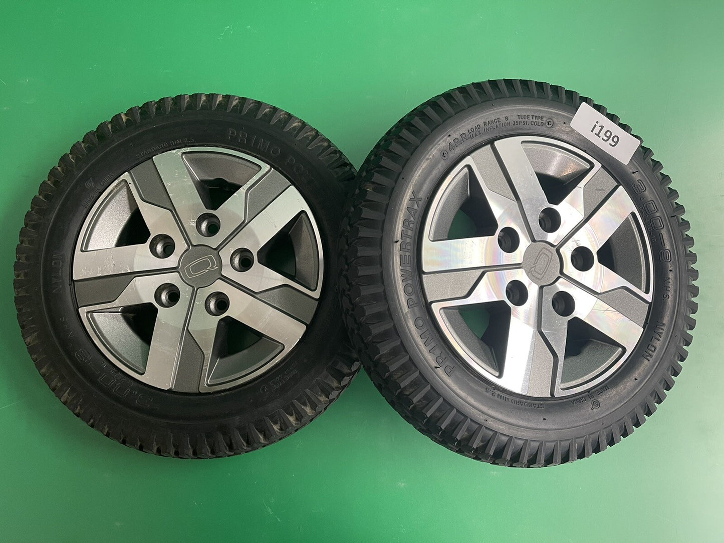 SET OF 2* Drive Wheel Assembly for the Quantum Q6 Edge 2.0 & Q6 Edge 2.0 X #i199