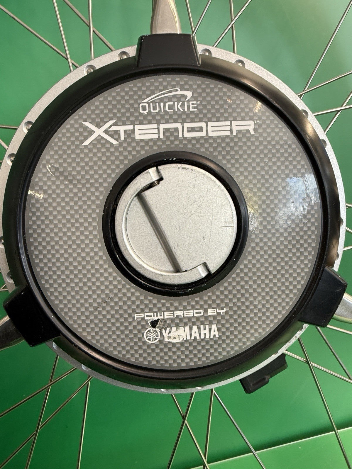 Yamaha Sunrise Quickie 24"x1 3/8" Power Assist Xtender Wheelchair Wheels #K696