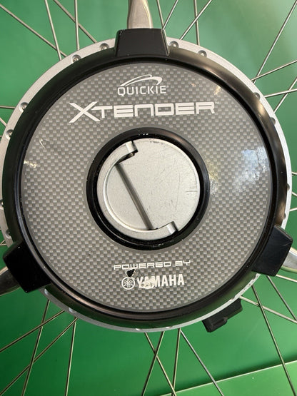 Yamaha Sunrise Quickie 24"x1 3/8" Power Assist Xtender Wheelchair Wheels #K696