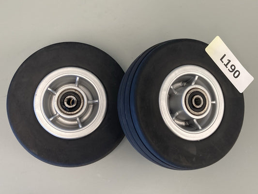 6"x2" Caster Wheel Assembly with for Jazzy Elite 14 & Elite HD Powerchairs #L190