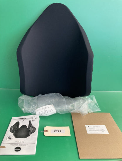 NEW Stealth ADI Cool Core Seat Back Cushion & Seat Back Pan Shell 16"x 24" #K771