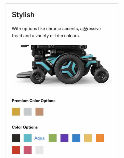 2024 Permobil M VS Corpus Stander Power Wheelchair - 5 Power Functions #LM7619