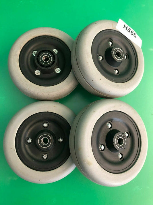 Caster Wheels for Pronto Sure Step & TDX Power Wheelchairs -set of 4- #H360