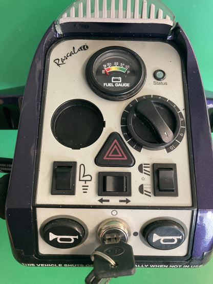 Dash Display / Top Console Assy w/ Wiring. for Rascal 600 Scooter #L061