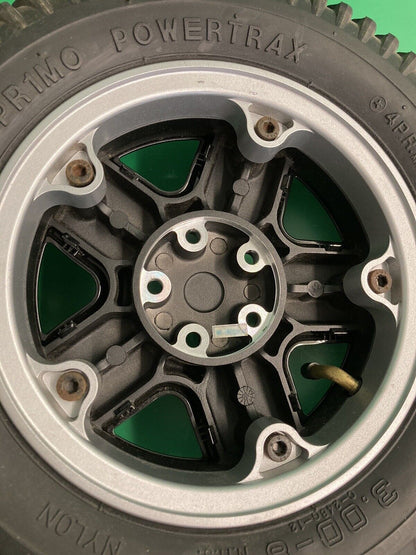 14"x3" 3.00-8 Pneumatic Drive Wheels for the Invacare TDX SP II Powerchair #J321