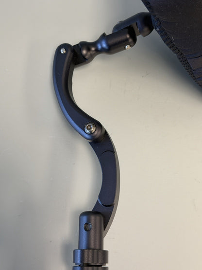 Stealth 8" Adjustable Head Rest for Power Wheelchairs #L275