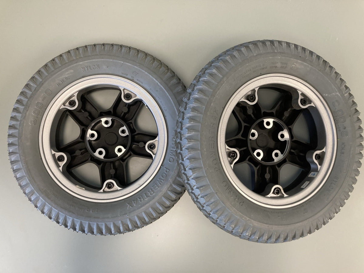 14"x3" 3.00-8 Drive Wheels for Invacare TDX SP & Storm Series Wheelchairs #L188