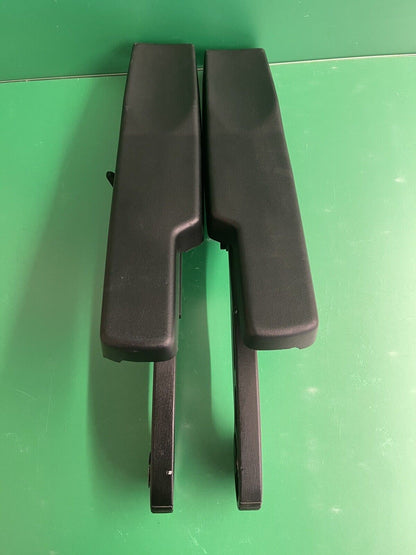 Set of 2 Quickie Arm Rest Assemblies with Arm Pads for Power Wheelchairs #H988