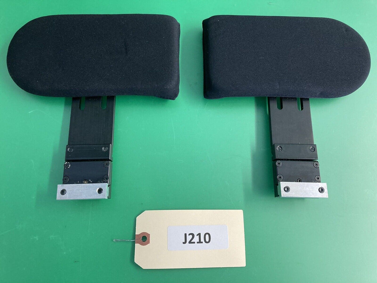 Quantum Quick Release Lateral Thigh Supports for Power Wheelchair 8" x