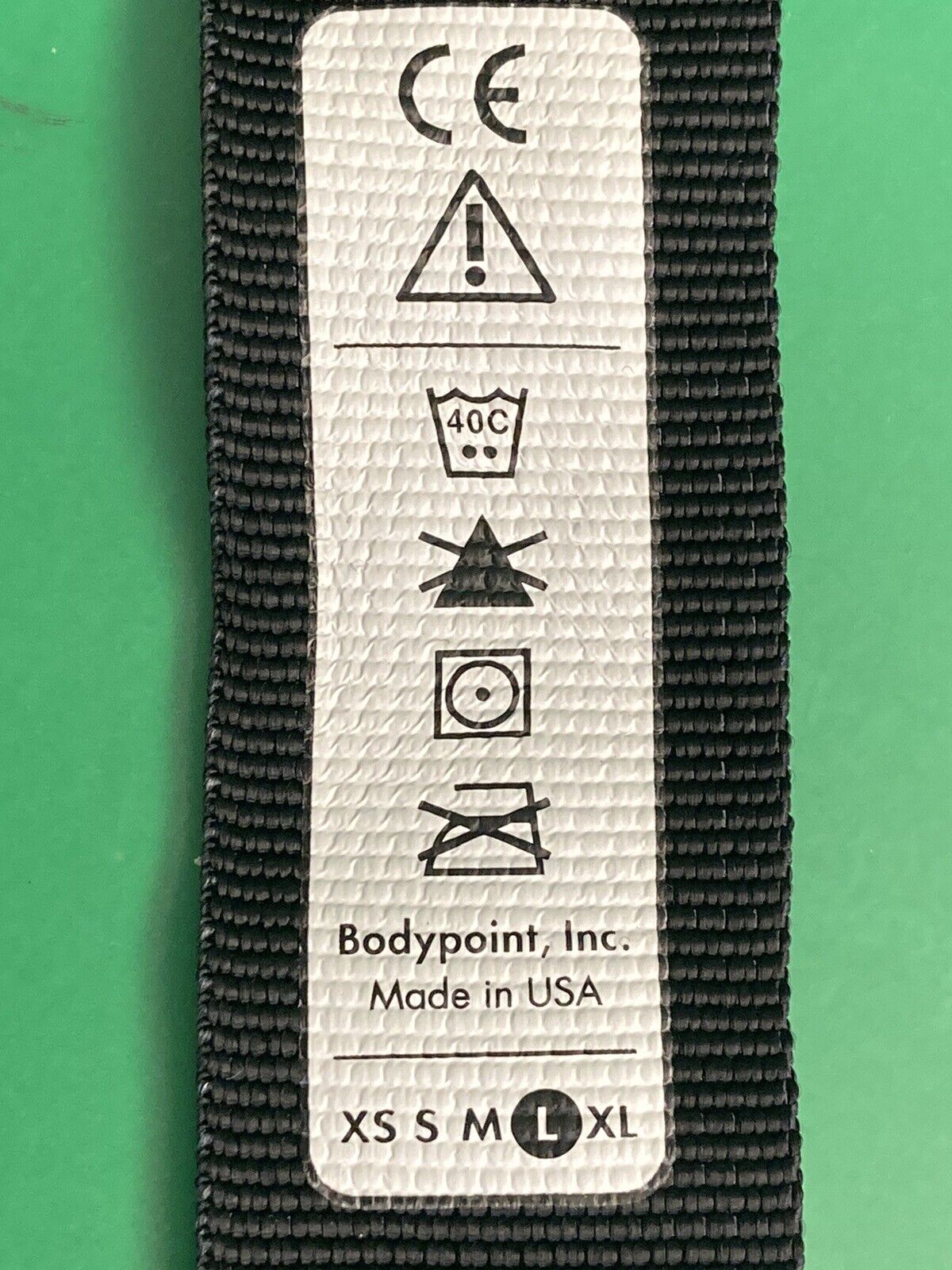 BODYPOINT FABRIC Ankle Huggers Support Straps SIZE: LARGE #J025