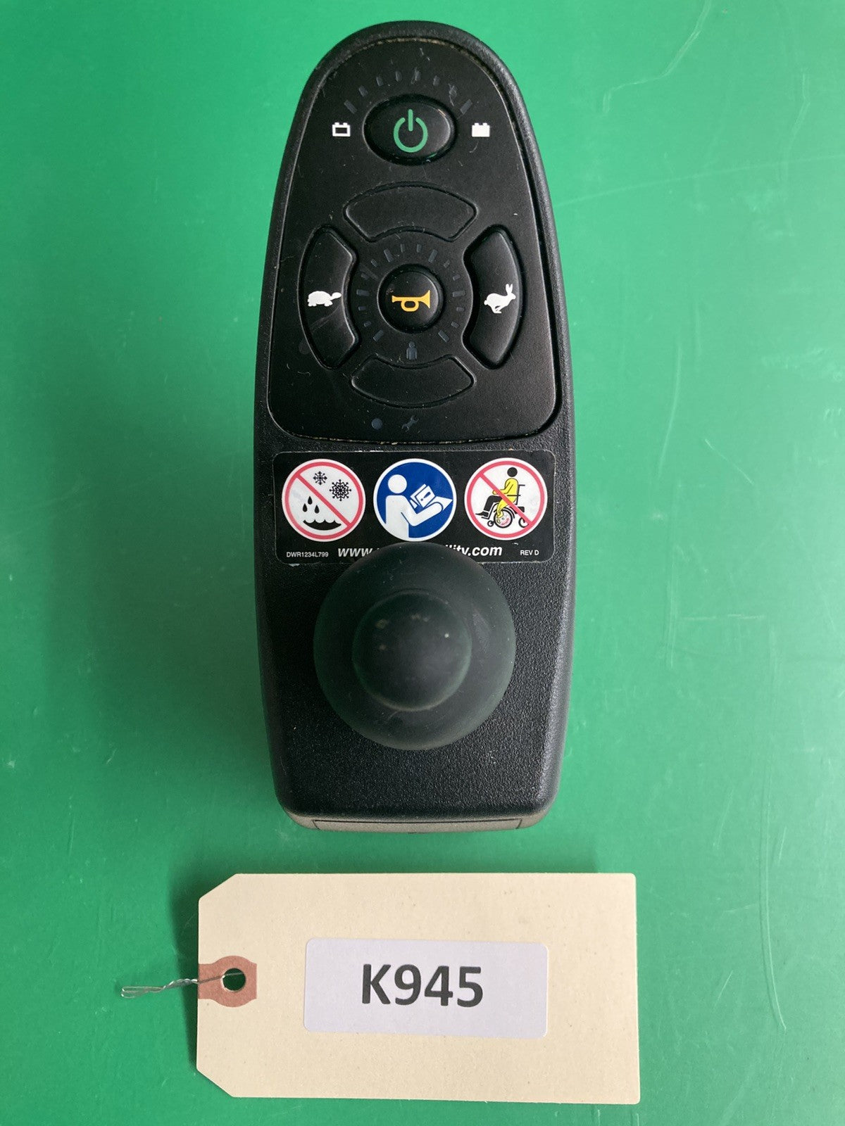 DYNAMIC Joystick for Power Wheelchair - Model #: DK-REMD01 - SHARK #K945