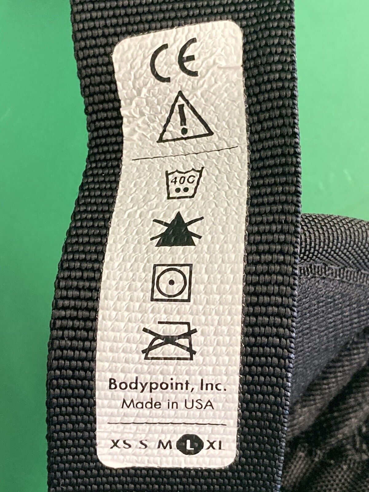 BODYPOINT FABRIC Ankle Huggers Support Straps SIZE: LARGE #J025